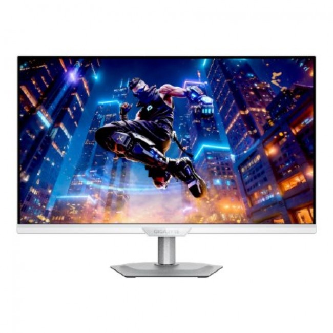 GIGABYTE M27UP ICE 27 4K UHD Gaming Monitor - Dual Mode (4K 160Hz or FHD 320Hz), 3840 x 2160, 1ms, 350 cd/m , FreeSync Premium, DisplayHDR400, HDMI 2.1, Displayport 1.4