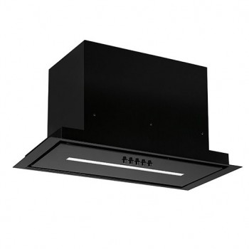 MAAN Helios 60 Push Button Undermounted Canopy 595 m3/h, Black