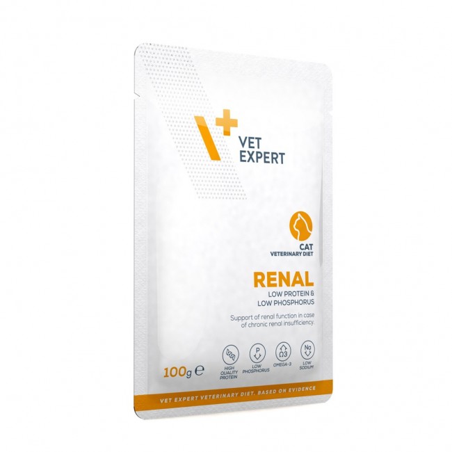 VET EXPERT Veterinary Diet Renal Cat - wet food for cats - 100g VET EXPERT Veterinary Diet Renal Cat - wet food for cats - 100g