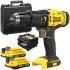 Cordless hammer drill V20 2*2AH