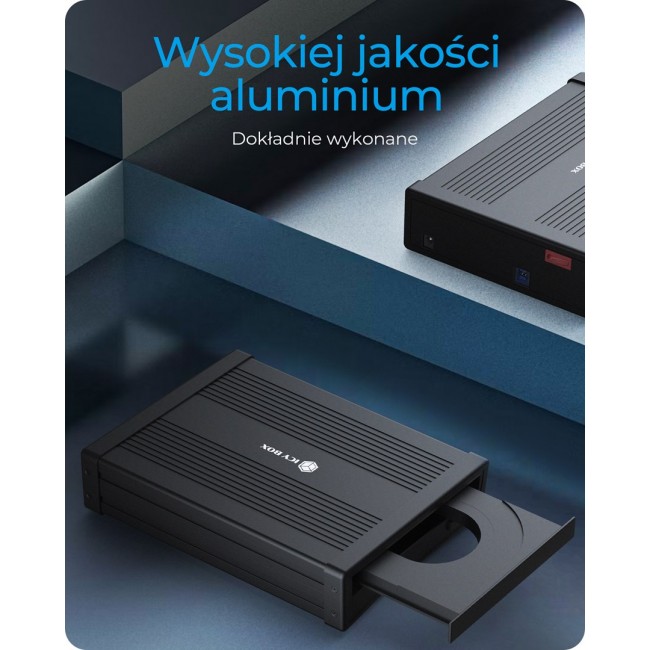 ICY BOX IB-525-U3 ODD enclosure 13.3 cm (5.25 ICY BOX IB-525-U3 ODD enclosure 13.3 cm (5.25