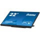 iiyama ProLite 21.5 P-CAP 10pt touch screen featuring IPS panel technology and Anti Glare coating