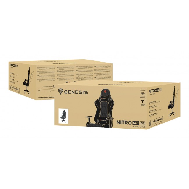 Gaming chair Genesis Nitro 440 G2 Mesh black