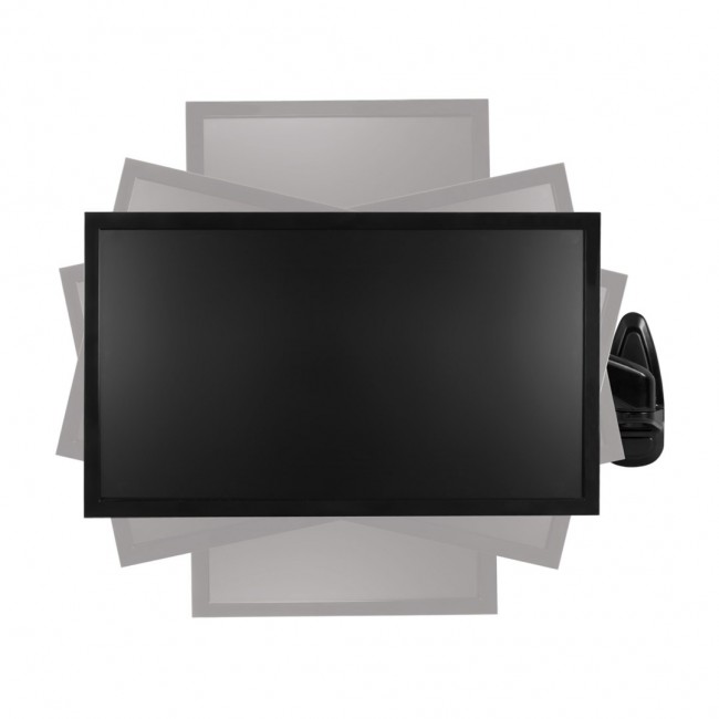 Wall mount for monitor with gas lift tech