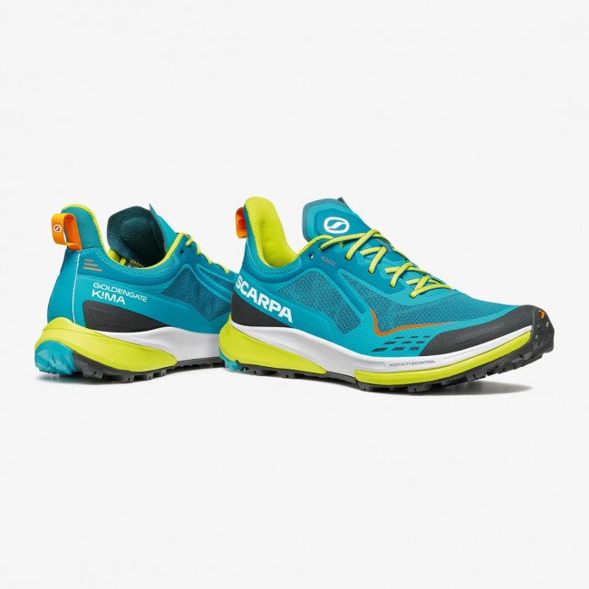 Scarpa GOLDEN GATE KIMA RT, 42, Lake Blue - Lime