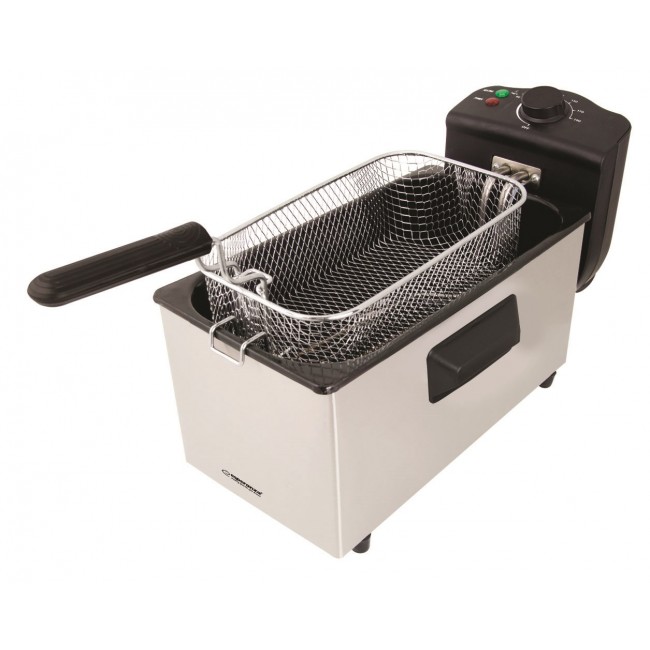 Esperanza FALAFEL Single 3 L Stand-alone 2200 W Deep fryer Black, White