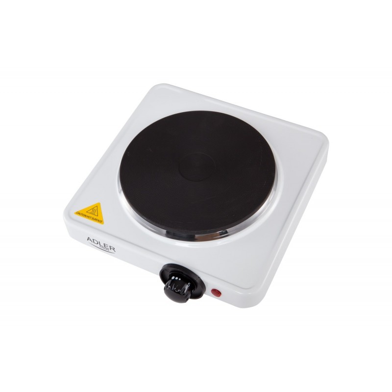Adler AD 6503 hob White Countertop Sealed plate 1 zone(s) Adler AD 6503 hob White Countertop Sealed plate 1 zone(s)