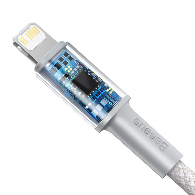 Baseus CATLGD-02 lightning cable 1 m White