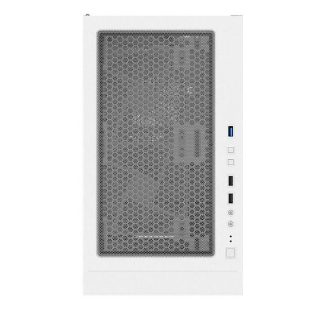 Montech X3 Mesh Midi-Tower, RGB, Tempered Glass - wei 