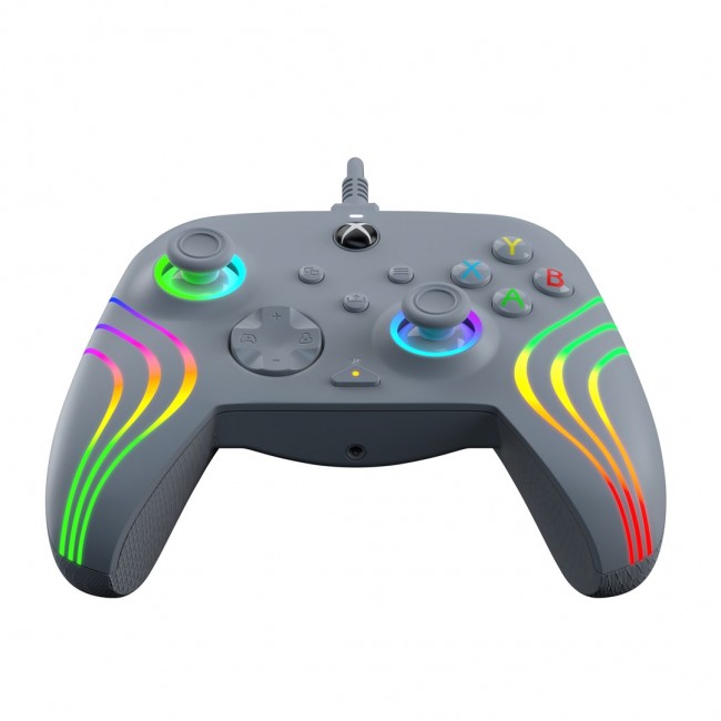PDP Afterglow Wave Grey USB Gamepad Analogue / Digital PC, Xbox One, Xbox Series S, Xbox Series X