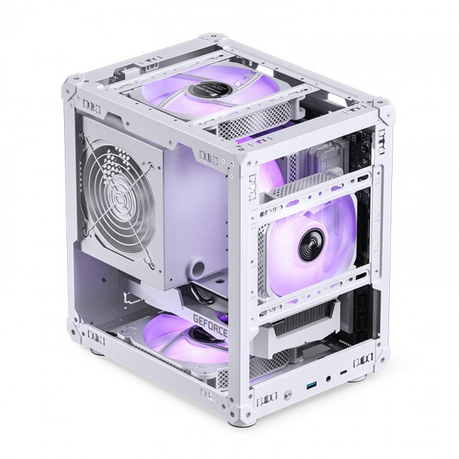 Jonsbo C6 Micro-ATX Case - white