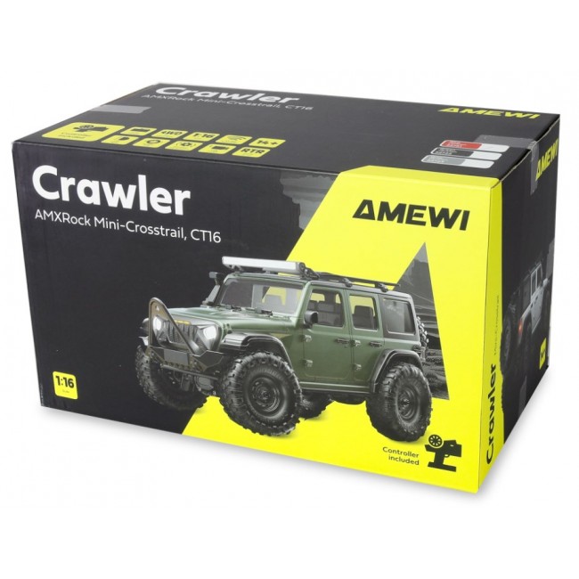 Amewi 22722 Radio-Controlled (RC) model Crawler truck Electric engine 1:16