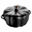Mini Cocotte round pumpkin Staub - Black, 700 ml