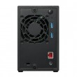 Asustor AS1202T NAS/storage server Tower Realtek 1 GB DDR4 0 TB ADM Black