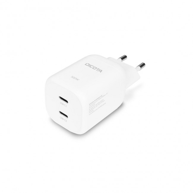 DICOTA D32186 mobile device charger Laptop, Smartphone, Tablet White AC Fast charging Indoor