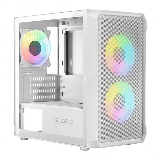 Logic PORTOS ARGB MINI USB 3.0 Case White Logic PORTOS ARGB MINI USB 3.0 Case White