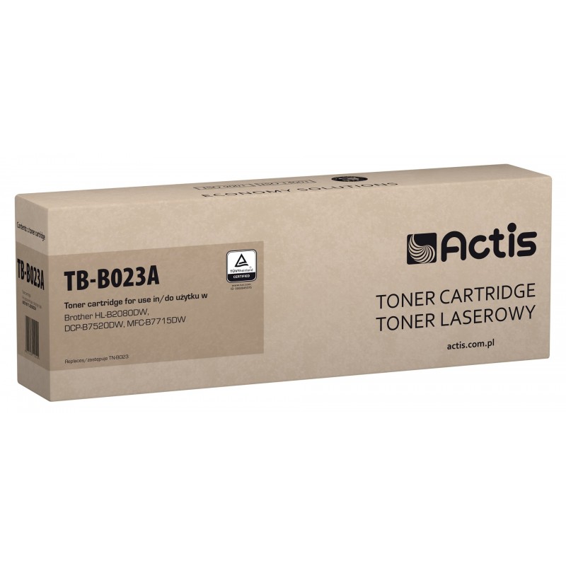 Actis TB-B023A Toner (replacement for Brother TN-B023 Standard 2000 pages black) Actis TB-B023A Toner (replacement for Brother TN-B023 Standard 2000 pages black)