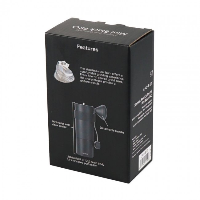 HARIO Mini Black Pro Bean coffee hand grinder black HARIO Mini Black Pro Bean coffee hand grinder black