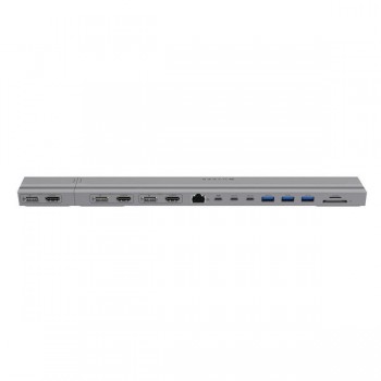 Targus HyperDrive 4K 2 x USB 3.2 Gen 2 (3.1 Gen 2) Type-C Silver