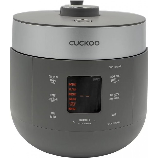 Cuckoo CRP-ST1009F rice cooker 1.8 L 1150 W Grey Cuckoo CRP-ST1009F rice cooker 1.8 L 1150 W Grey