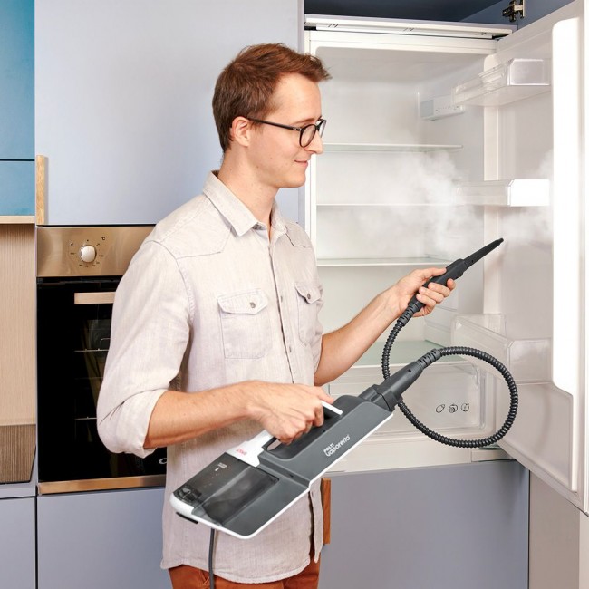 Polti Vaporetto SV620_Style Steam mop 0.5 L 1500 W Blue, White