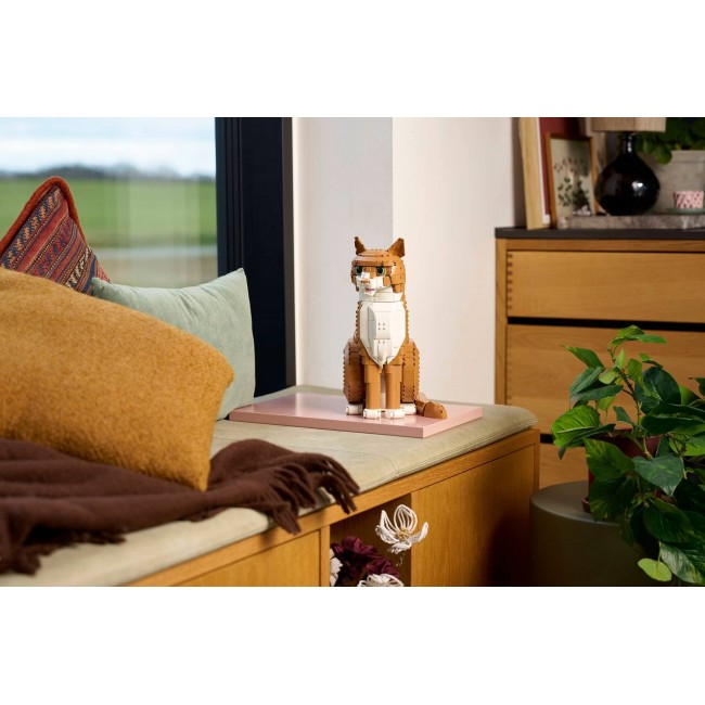 LEGO IDEAS 21376 Orange Cat
