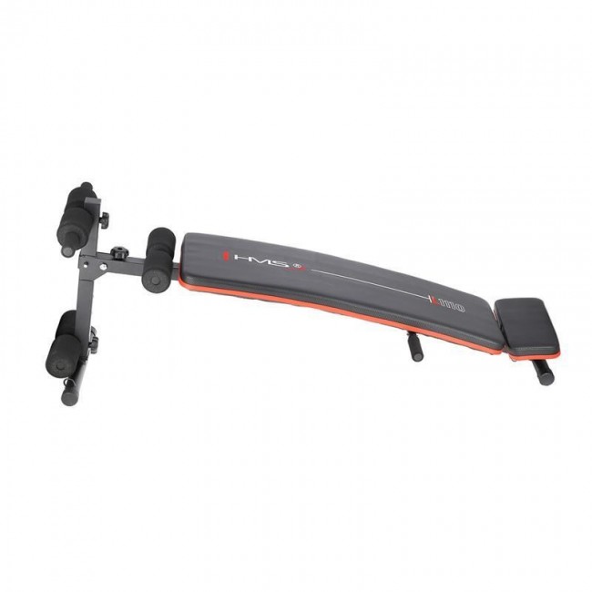 HMS Fitness L1110 Adjustable weight training bench Adjustable seat Home Black