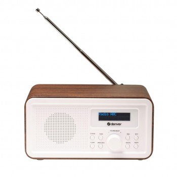 DAB+/FM Radio Denver DAB-30DW dark wood