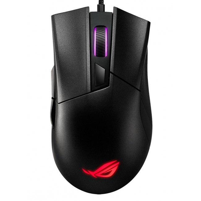 ASUS ROG Gladius II Core mouse Gaming Right-hand USB Type-A Optical 6200 DPI