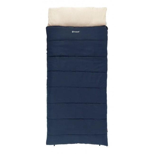Outwell Contour Lux XL Adult Rectangular sleeping bag Polyester Blue