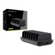 Conceptronic OZUL07B 160W 7-Port USB PD Charging Station, USB-C x 7, PD 3.0 Conceptronic OZUL07B 160W 7-Port USB PD Charging Station, USB-C x 7, PD 3.0