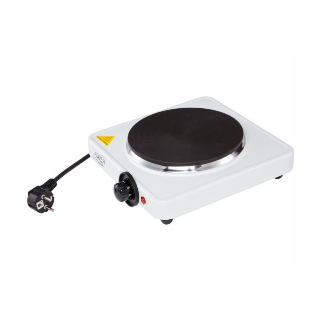 Adler AD 6503 hob White Countertop Sealed plate 1 zone(s) Adler AD 6503 hob White Countertop Sealed plate 1 zone(s)