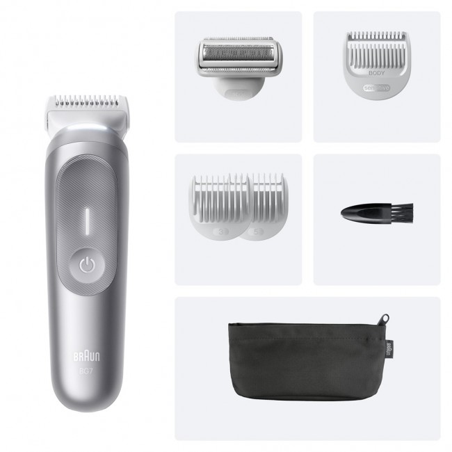Braun Series 7 80789703 body groomer/shaver Grey