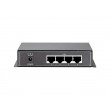 LevelOne 5-Port Gigabit PoE Switch, 61.6W, 802.3af PoE, 4 PoE Outputs, power adapter included