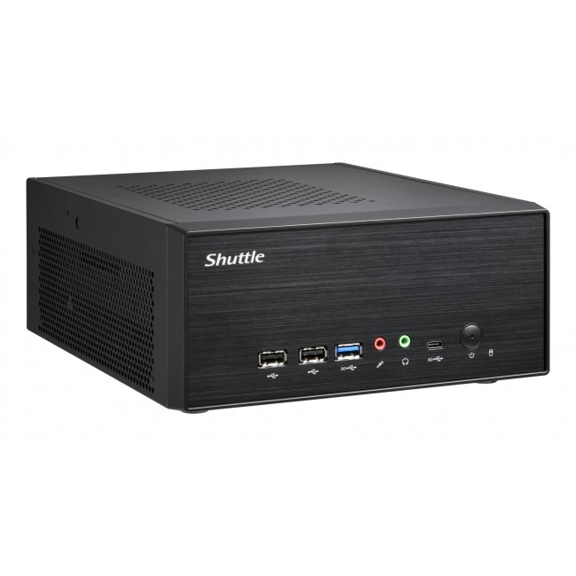 Shuttle XPC slim Barebone XB860G2 - S1851, Intel H860, 1xDP, 2xHDMI, 2 PCIe Slots (1x 16X & 1x X1), 2x Intel LAN (1G + 2.5G), 8x USB, 3x M.2, 24/7 permanent operation