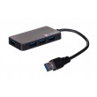 NATEC Hub USB 3.0 Moth (4 ports, black) NATEC Hub USB 3.0 Moth (4 ports, black)