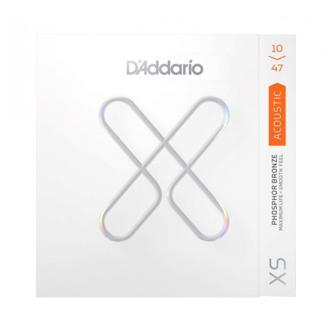 D'Addario XSAPB1047 - acoustic guitar strings (10 47)