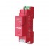 Shelly Qubino Wave PRO 1PM electrical relay Red