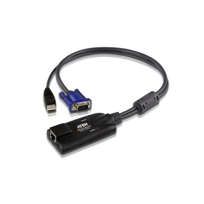 ATEN USB - VGA to Cat5e/6 KVM Adapter Cable (CPU Module) ATEN USB - VGA to Cat5e/6 KVM Adapter Cable (CPU Module)