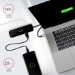 Axagon HMC-6H4A USB 3.2 Gen 1 hub, 4x USB-A, HDMI 4k/30Hz, PD 100W, 20cm USB-C cable