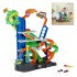 Hot Wheels City Ultimate T-Rex Garage with 2 Toy Cars & Storage for 50+, Race & Stunt, Dino Nemesis