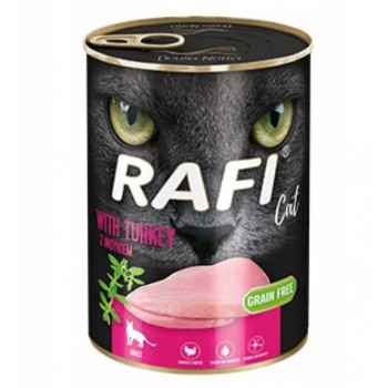 Dolina Noteci Rafi with turkey - wet cat food - 400g