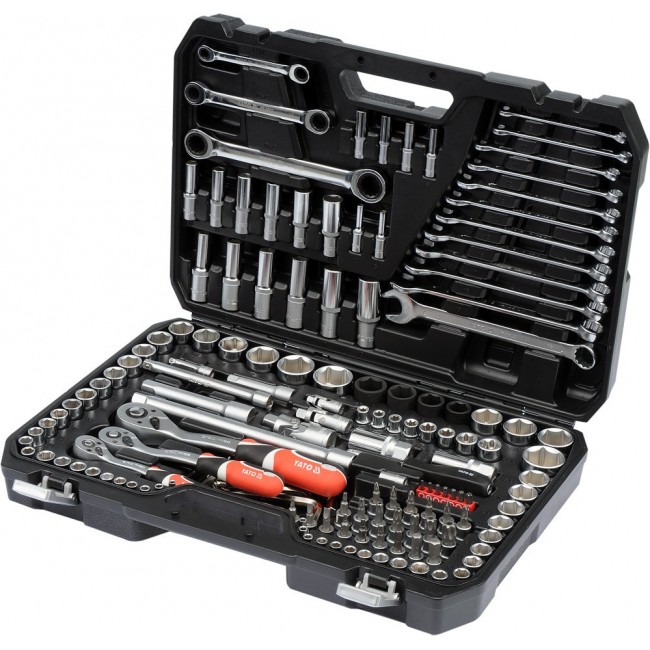 Yato YT-38811 socket wrench Socket wrench set 150 pc(s) Yato YT-38811 socket wrench Socket wrench set 150 pc(s)
