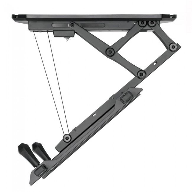 Techly Motorized Swivel Ceiling TV Mount Smart Home Integration for TVs from 32-70
