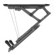 Techly Motorized Swivel Ceiling TV Mount Smart Home Integration for TVs from 32-70