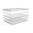 ROTHO Rondo Loft - food storage container - 2 x 0,85l