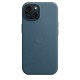 Apple iPhone 15 FineWoven Case with MagSafe - Pacific Blue Apple iPhone 15 FineWoven Case with MagSafe - Pacific Blue