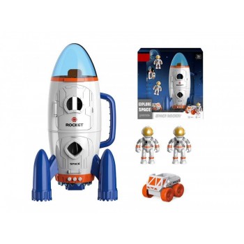 Large rocket kosm w/dw+2kosm+vehicle 009640 57432