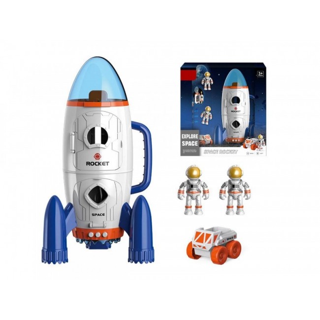 Large rocket kosm w/dw+2kosm+vehicle 009640 57432 Large rocket kosm w/dw+2kosm+vehicle 009640 57432
