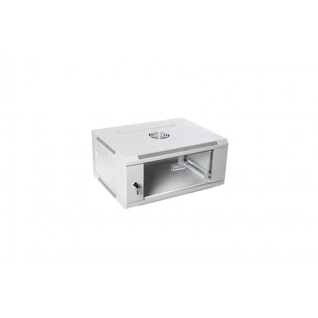 Digitus DN-W19 04U/450 rack cabinet 4U Wall mounted rack Light grey